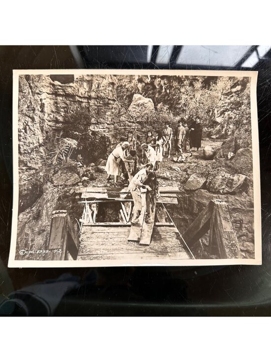The Devil At 4 O’Clock Other - The Devil At 4 OClock 1961 Vintage Movie Still Photo Ravine Scene 10"x8" Black &